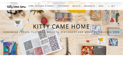 Desktop Screenshot of kittycamehome.com